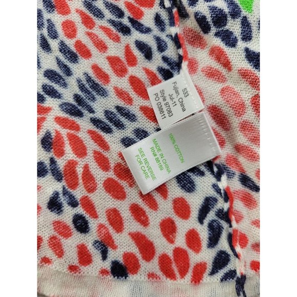 Lilly Pulitzer Connell Sweater Open Call Womens XS Cardigan Open Front Knit - Picture 5 of 9